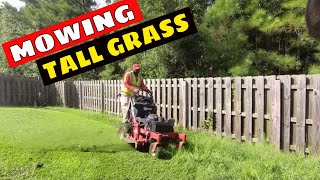 Mowing Tall Grass [upl. by Atteyram]