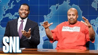 Weekend Update LaVar Ball on Lonzos Year  SNL [upl. by Sabu]