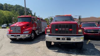 Salyersville Emergency Vehicles [upl. by Adnuhsor186]