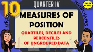 QUARTILES DECILES AND PERCENTILES OF UNGROUPED DATA  GRADE 10 MATHEMATICS Q4 [upl. by Penny]