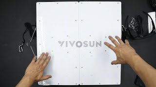 Vivosun VS3000 LED Grow Light Unboxing amp Review [upl. by Emrich790]