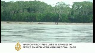 Pictures released of uncontacted Peru tribe [upl. by Alil]