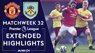 Manchester United v Burnley  PREMIER LEAGUE HIGHLIGHTS  4182021  NBC Sports [upl. by Orteip]