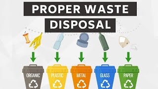 Proper Waste Disposal According to the Properties of Each Material [upl. by Assiruam]