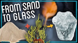 Primitive Glassmaking Creating Glass from Sand [upl. by Barrow475]