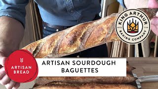 Artisan Sourdough Baguettes [upl. by Haman]