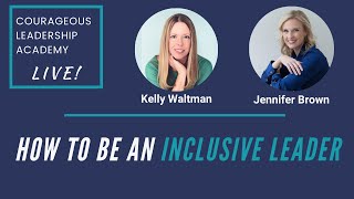 How to be an Inclusive Leader Jennifer Brown [upl. by Balling]