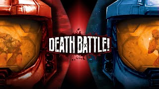 Red VS Blue Rooster Teeth  DEATH BATTLE [upl. by Garry]