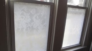 Ventanas con tela de encaje  DIY [upl. by Mellar]