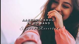 Aankhein Khuli Ya Ho Band Slowed Reverbed Mohabbatein [upl. by Nilok]