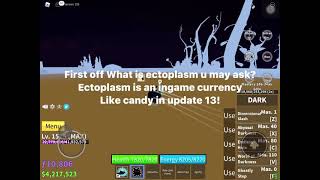 Fastest Way To Grind Ectoplasm ROBLOX BLOX FRUITS [upl. by Ayitahs178]