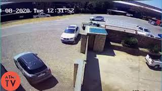 SOUTH AFRICA SEPTEMBER ROBBERY CAUGHT ON CCTV 2020 [upl. by Ayirp694]