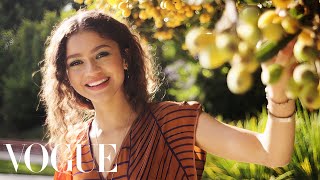 73 Questions With Zendaya  Vogue [upl. by Clarette]