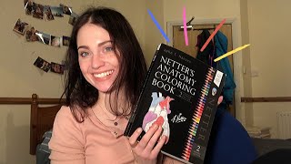 ANATOMY BOOK REVIEW Netters Anatomy Colouring Book [upl. by Lawrence]