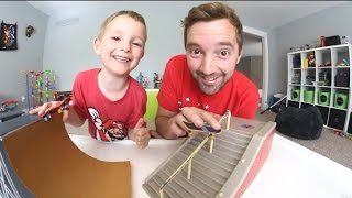 Dad amp Son Fingerboarding Time [upl. by Ashlie]