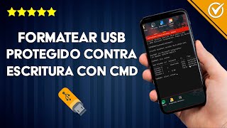 Cómo Formatear un USB o Pendrive Protegido Contra Escritura Desde CMD sin Programas [upl. by Dido713]