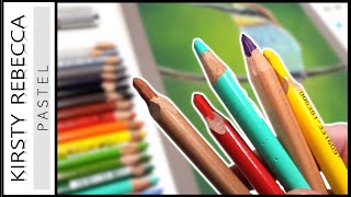 How to use PASTEL PENCILS  A complete BEGINNER guide [upl. by Lolande749]