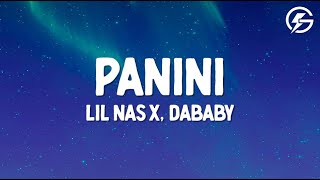 Lil Nas X  Panini Lyrics feat Dababy [upl. by Ordnagela]