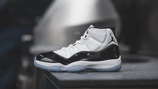 Air Jordan 11 Retro quotConcordquot Review amp OnFeet [upl. by Chainey]