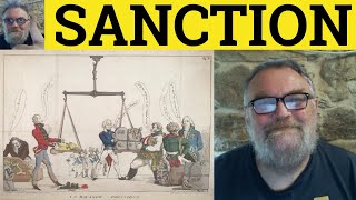 🔵 Sanction Meaning  Sanction Definition  Sanctioned Examples  Sanctions  English Vocabulary [upl. by Miki951]