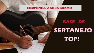 SERTANEJO  Base para compor sertanejo romântico [upl. by Kerby]