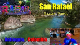 BEAUTIFUL SAN RAFAEL RIVER POOLS ANTIOQUIA COLOMBIA  Christmas Lights [upl. by Netnilc153]