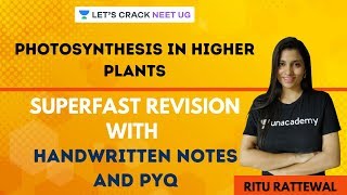 Photosynthesis in Higher Plants  Superfast Revision with Handwritten Notes and PYQs [upl. by Murray810]