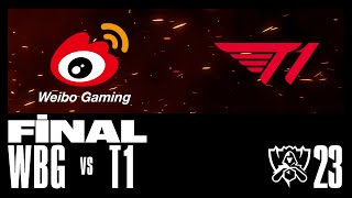 WeiboGaming FAW AUDI vs T1  2023 Worlds  Final [upl. by Asel420]