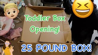 Ultra Realistic Reborn Toddler Prototype Box Opening 25 POUND BOX  Kelli Maple [upl. by Jocelyn]