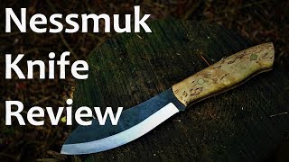 Bushcraft Equipment Brisa Nessmuk 125 Knife Review  Nessmuk Knife  Knife Review  Woodsman [upl. by Seafowl]