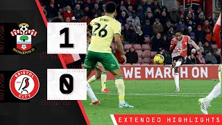 EXTENDED HIGHLIGHTS Southampton 10 Bristol City  Championship [upl. by Neiman566]