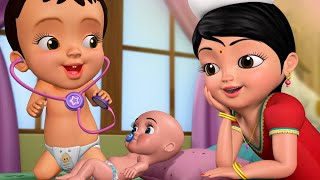 சிட்டியின் டாக்டர் டாக்டர் விளையாட்டு  Chitti Episode  Tamil Rhymes and Kids Shows  Infobells [upl. by Solracnauj]