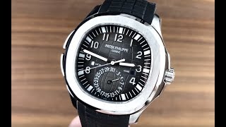 Patek Philippe Aquanaut Travel Time 5164A001 Patek Philippe Watch Review [upl. by Merwyn]