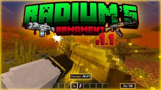 Radiums Armament v11 Download Minecraft BedrockMCPE [upl. by Hamehseer15]