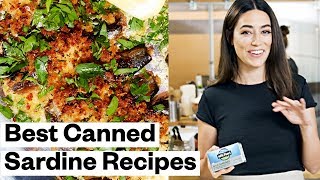 How to Eat SARDINES  2 Sardine Recipes  Prep School  Thrive Market [upl. by Ahsoyek]