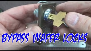 254 Picking amp Bypassing Wafer Locks [upl. by Licko]