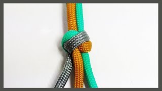 Paracord Tutorial How To Tie A 3 Strand Single Matthew Walker Knot [upl. by Haret]