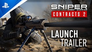 Sniper Ghost Warrior Contracts 2  Launch Trailer  PS4 [upl. by Pelaga]