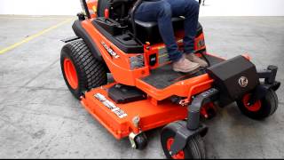 Kubota ZD amp ZG Mower Deck Lift [upl. by Enialed]