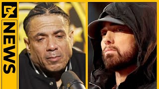 Benzino Cries While Talking About Eminem During Drunken Interview Moment [upl. by Alleris]