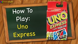 How to play Uno Express [upl. by Uahsoj819]