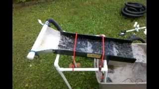 Homemade recirculating sluice box [upl. by Jeroma357]