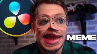 5 FUNNY MEME Effects in Davinci Resolve 17 FREE [upl. by Asuncion]