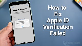 Apple ID Verification Failed 6 Ways to Fix It [upl. by Alisa115]