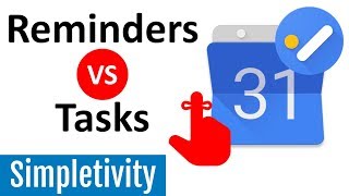 How to Use Tasks and Reminders in Google Calendar [upl. by Hutchinson]