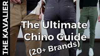 The Complete Chino Buying Guide  20 Brands from HampM Uniqlo Gap Bonobos and more [upl. by Ohnuj]