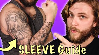 Build A SLEEVE Tattoo In 3 EASY Steps [upl. by Elicul368]