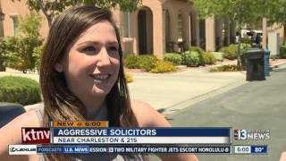 Aggressive solicitors target Summerlin neighborhood [upl. by Wivestad]