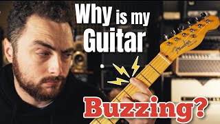 Why Is My Guitar Buzzing Fixing Fret Buzz [upl. by Anicart]