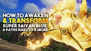 Jump Force  How To AwakenTransform amp Ultimate Awaken [upl. by Aticilef]